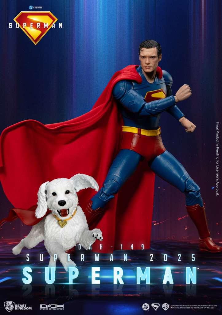 Superman 2025 Superman DAH-149 Action Figure 20.5 cm Beast Kingdom