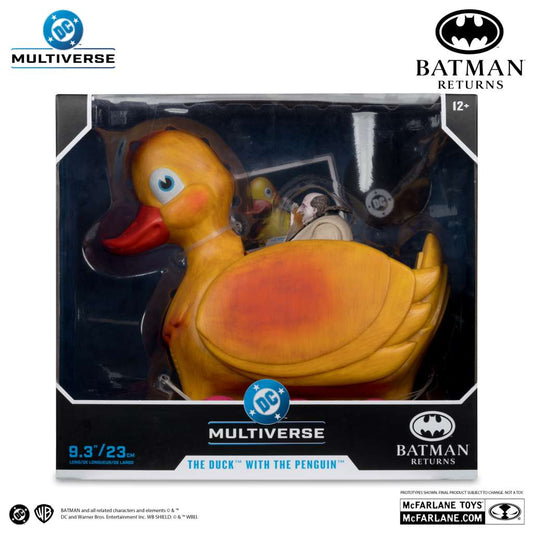 DC Multiverse Batman Returns The Duck With The Penguin Action Figures & Vehicle 16 cm & 22 cm McFarlane Toys