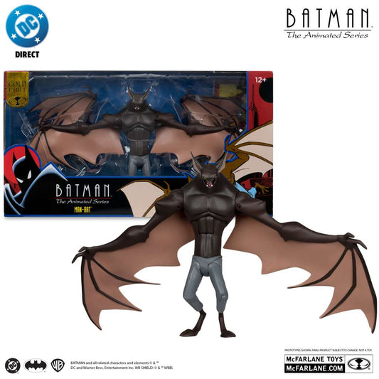 DC Direct Batman: The Animated Series Man-Bat Action Figures Gold Label 15 cm McFarlane Toys