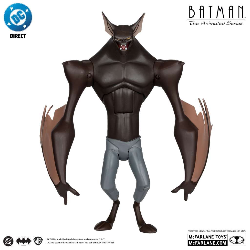 DC Direct Batman: The Animated Series Man-Bat Action Figures Gold Label 15 cm McFarlane Toys