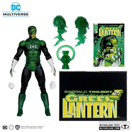 DC Multiverse Cover Recreations Green Lantern Emerald Twilight Action Figure Gold Label 18 cm McFarlane Toys