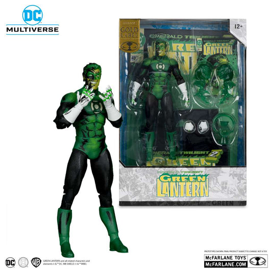 DC Multiverse Cover Recreations Green Lantern Emerald Twilight Action Figure Gold Label 18 cm McFarlane Toys