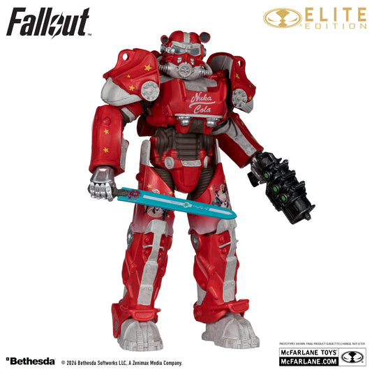 McFarlane Toys Fallout 76 Nuka Cola T-60 Elite Edition Gold Label