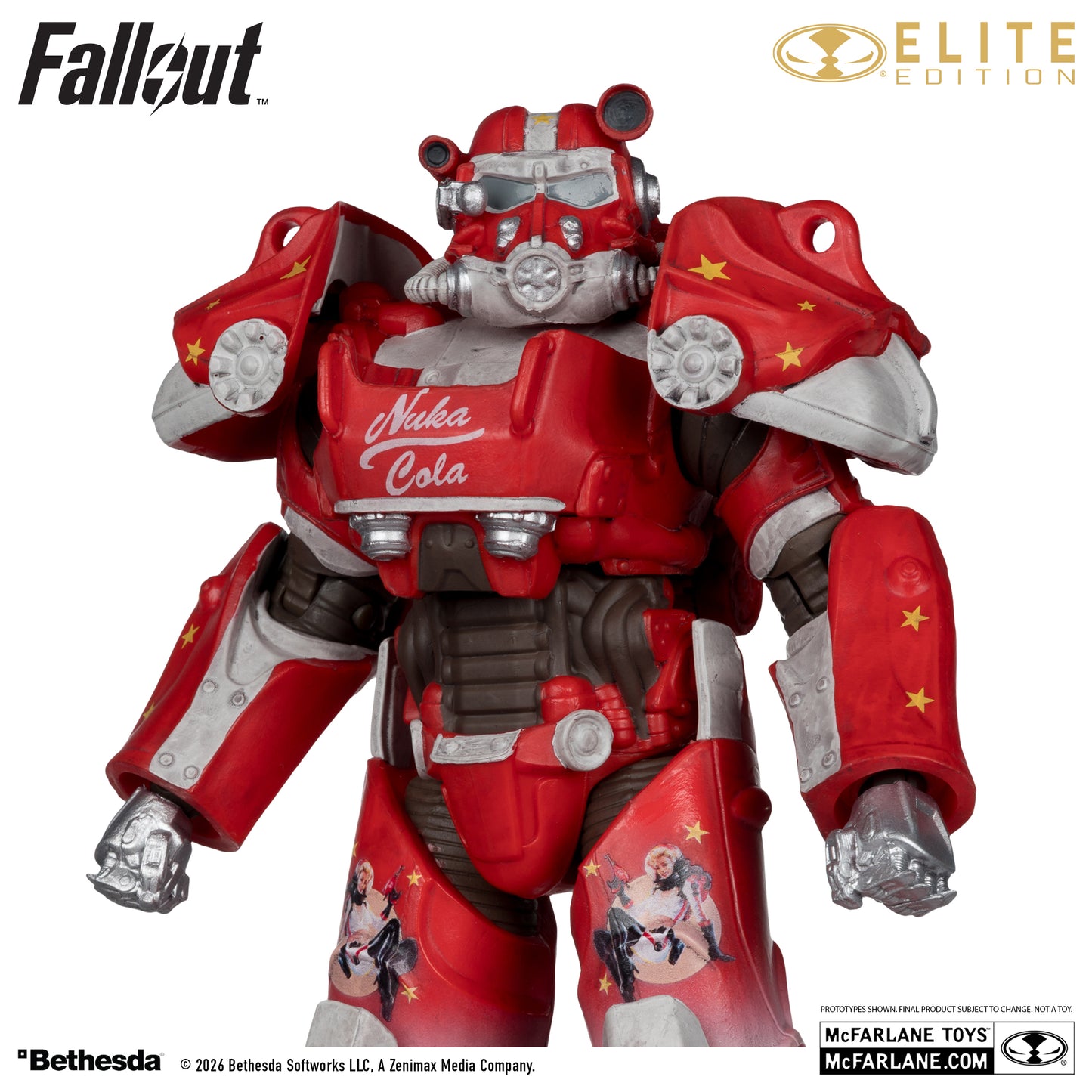 McFarlane Toys Fallout 76 Nuka Cola T-60 Elite Edition Gold Label