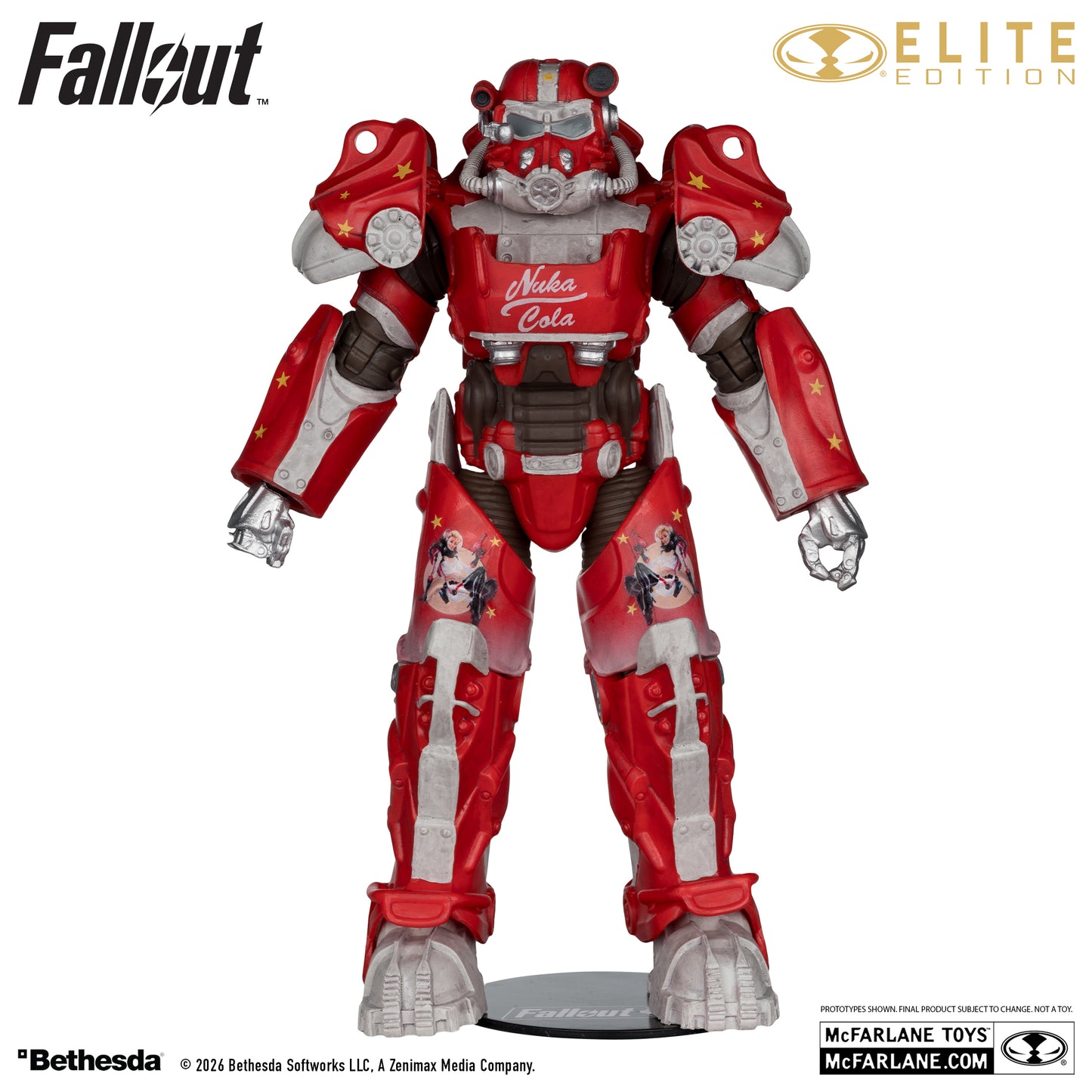 McFarlane Toys Fallout 76 Nuka Cola T-60 Elite Edition Gold Label