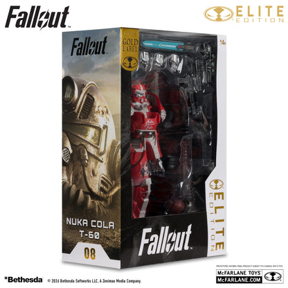 McFarlane Toys Fallout 76 Nuka Cola T-60 Elite Edition Gold Label