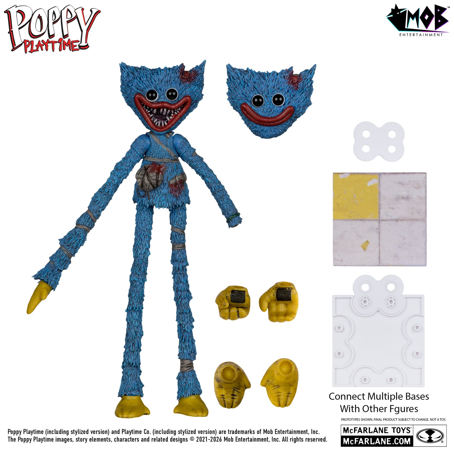 McFarlane Toys Poppy Playtime Huggy Wuggy - Ruined -