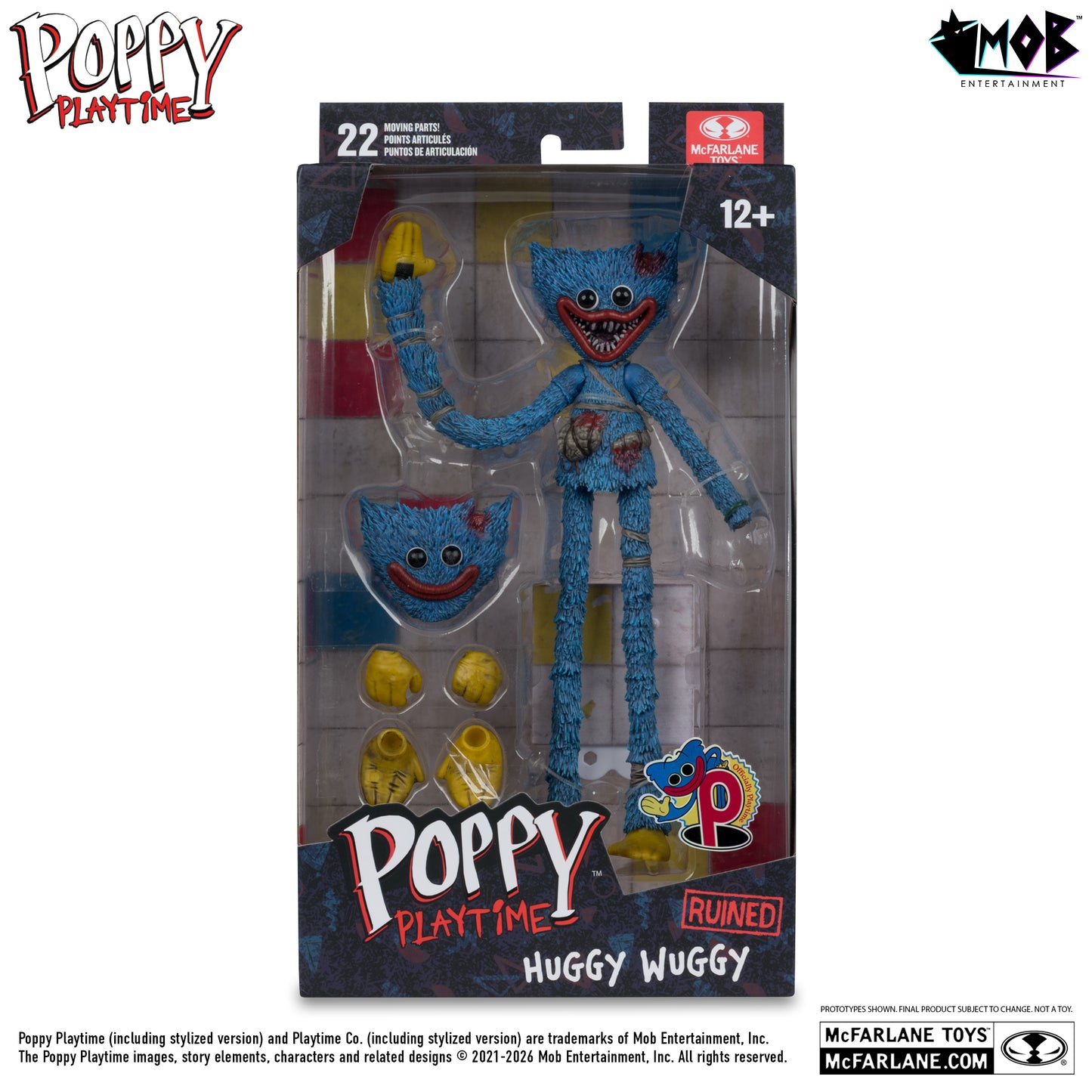 McFarlane Toys Poppy Playtime Huggy Wuggy - Ruined -