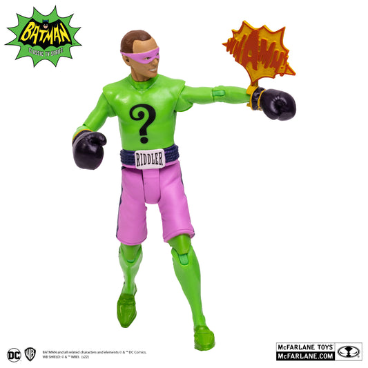 McFarlane Toys DC Retro Batman 1966 The Riddler In Boxing Gloves