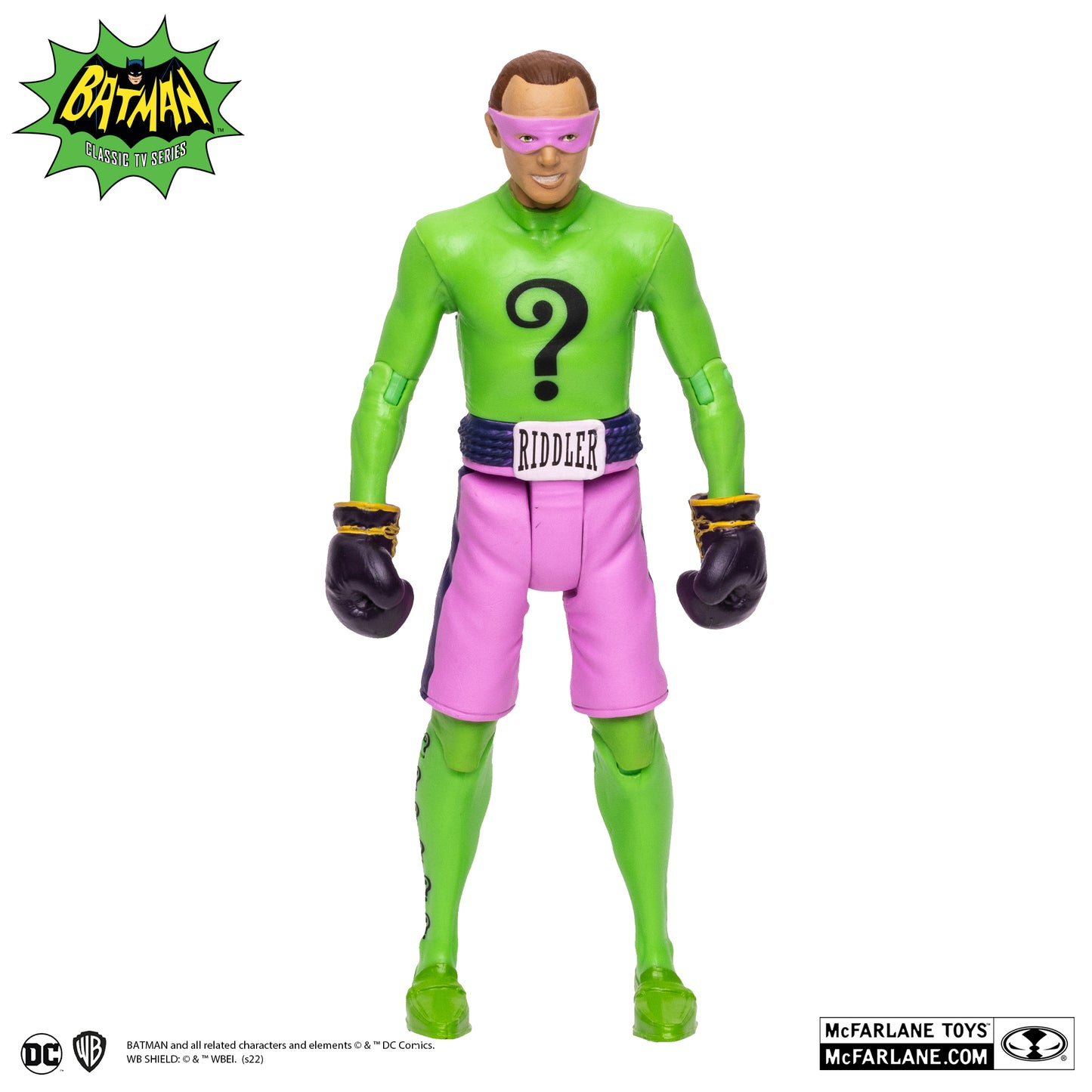 McFarlane Toys DC Retro Batman 1966 The Riddler In Boxing Gloves