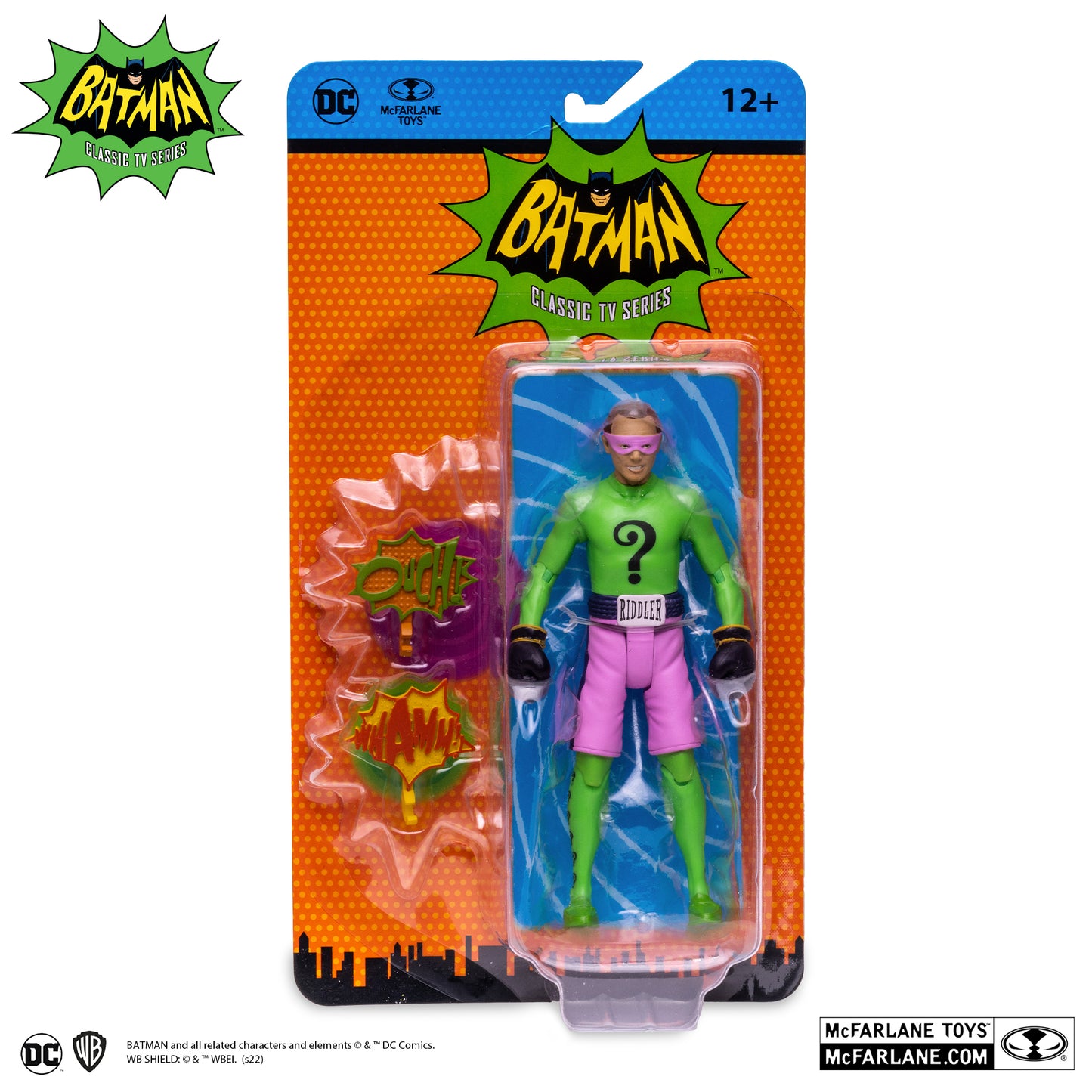 McFarlane Toys DC Retro Batman 1966 The Riddler In Boxing Gloves