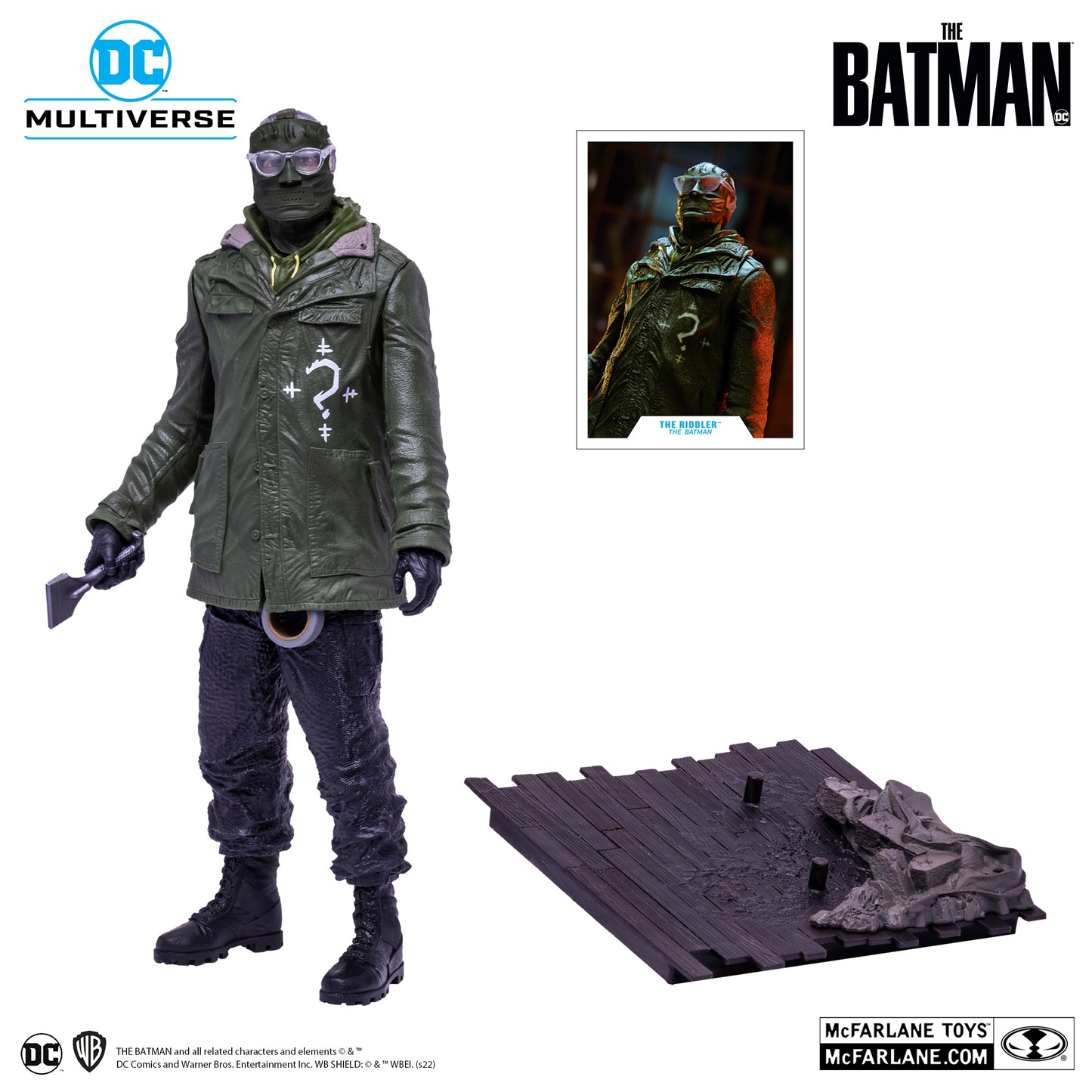 McFarlane Toys The Batman The Riddler Posed Statue