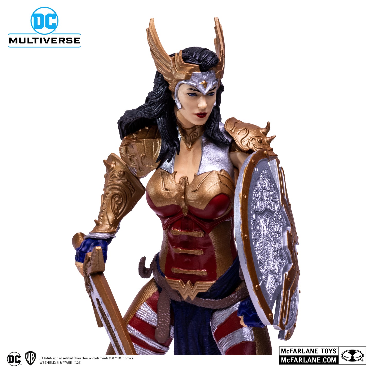 McFarlane Toys Wonder Woman Gold Label Designed By Todd McFarlane