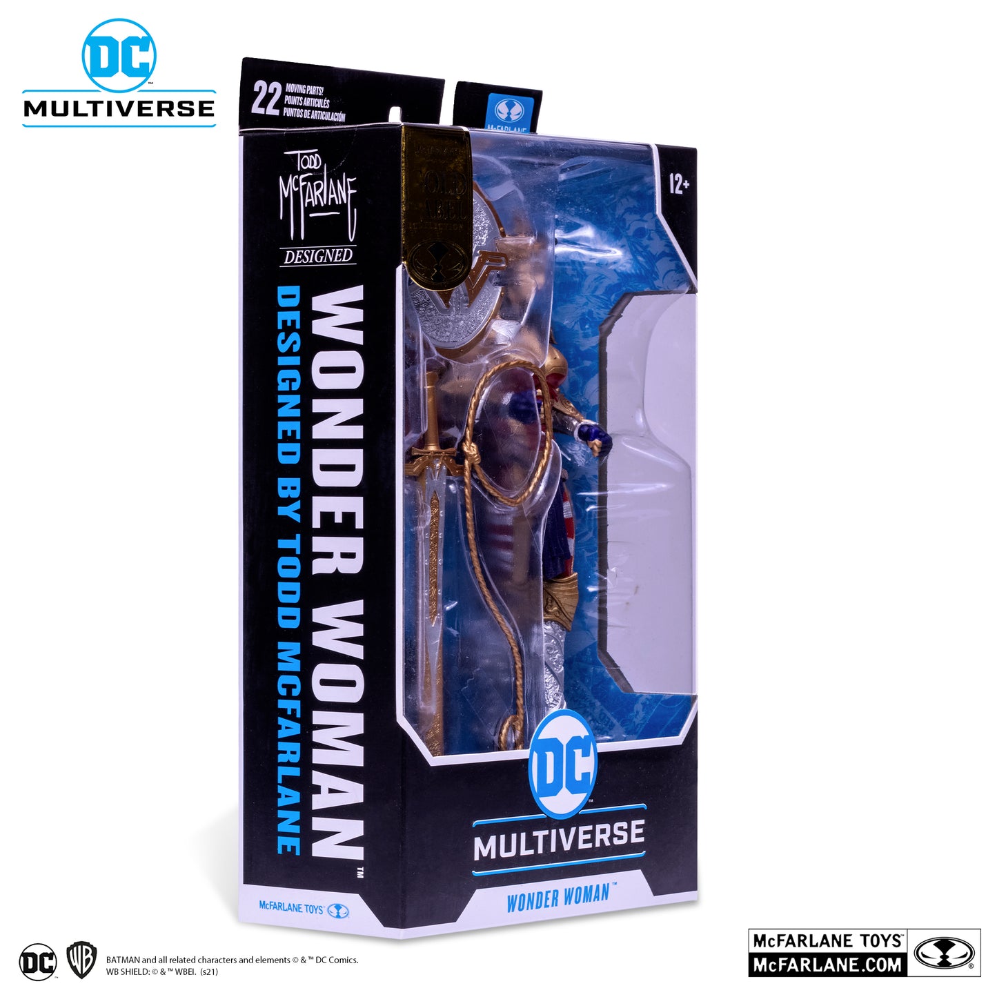 McFarlane Toys Wonder Woman Gold Label Designed By Todd McFarlane