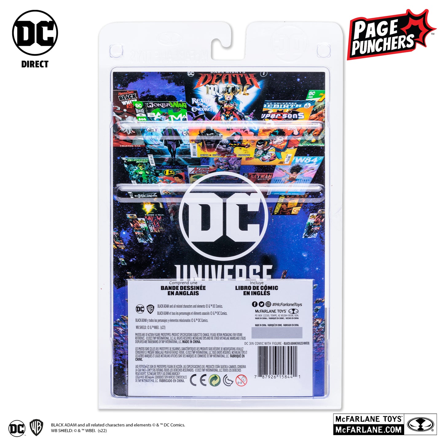 McFarlane Toys DC Page Punchers Black Adam