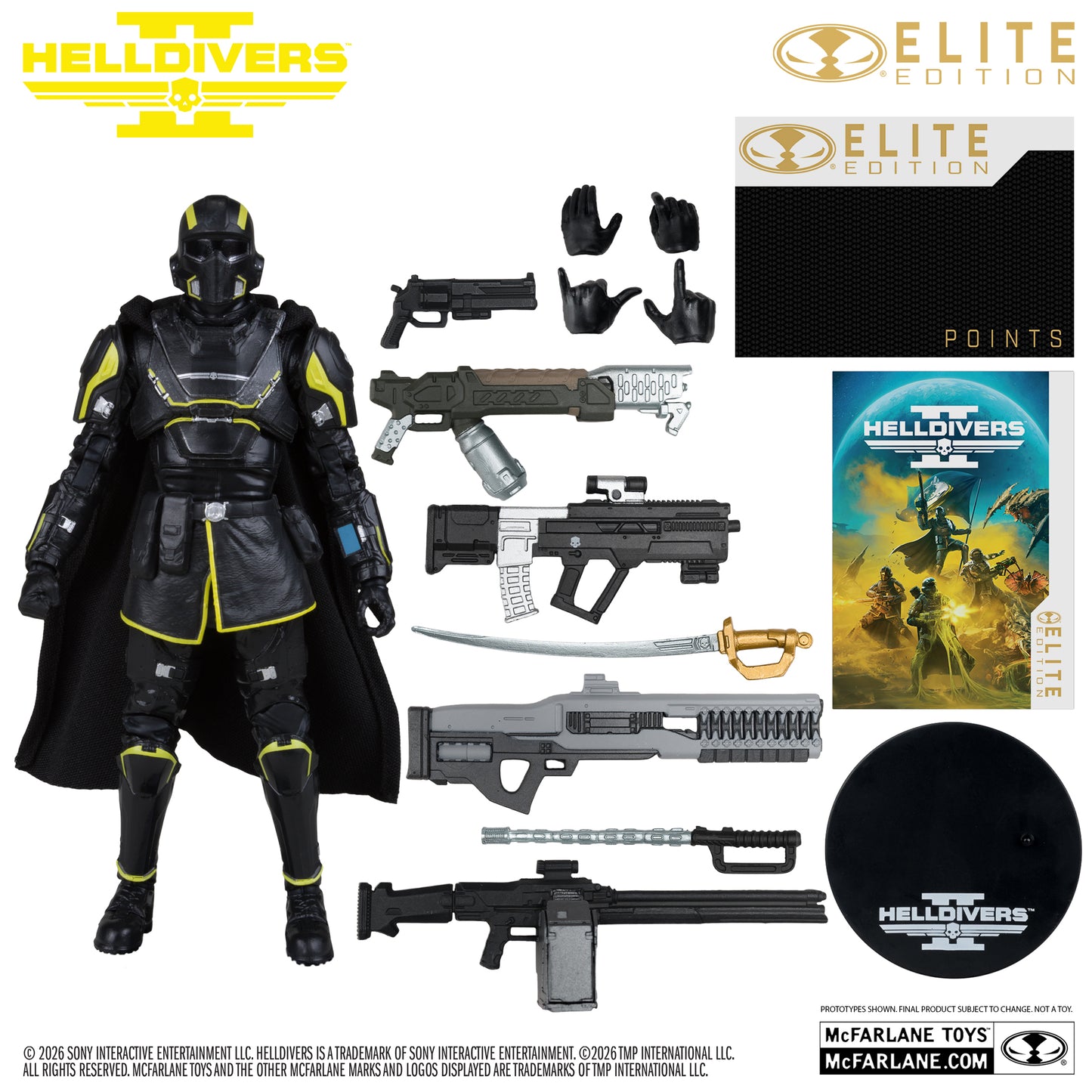 McFarlane Toys Helldivers II B-01 Tactical Elite Edition