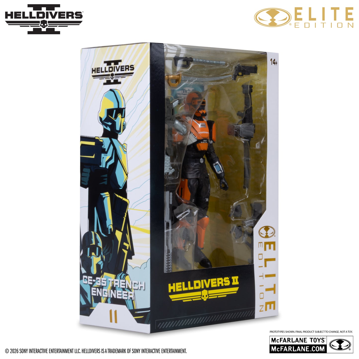 McFarlane Toys Helldivers II CE-25 Trench Engineer Elite Edition #11