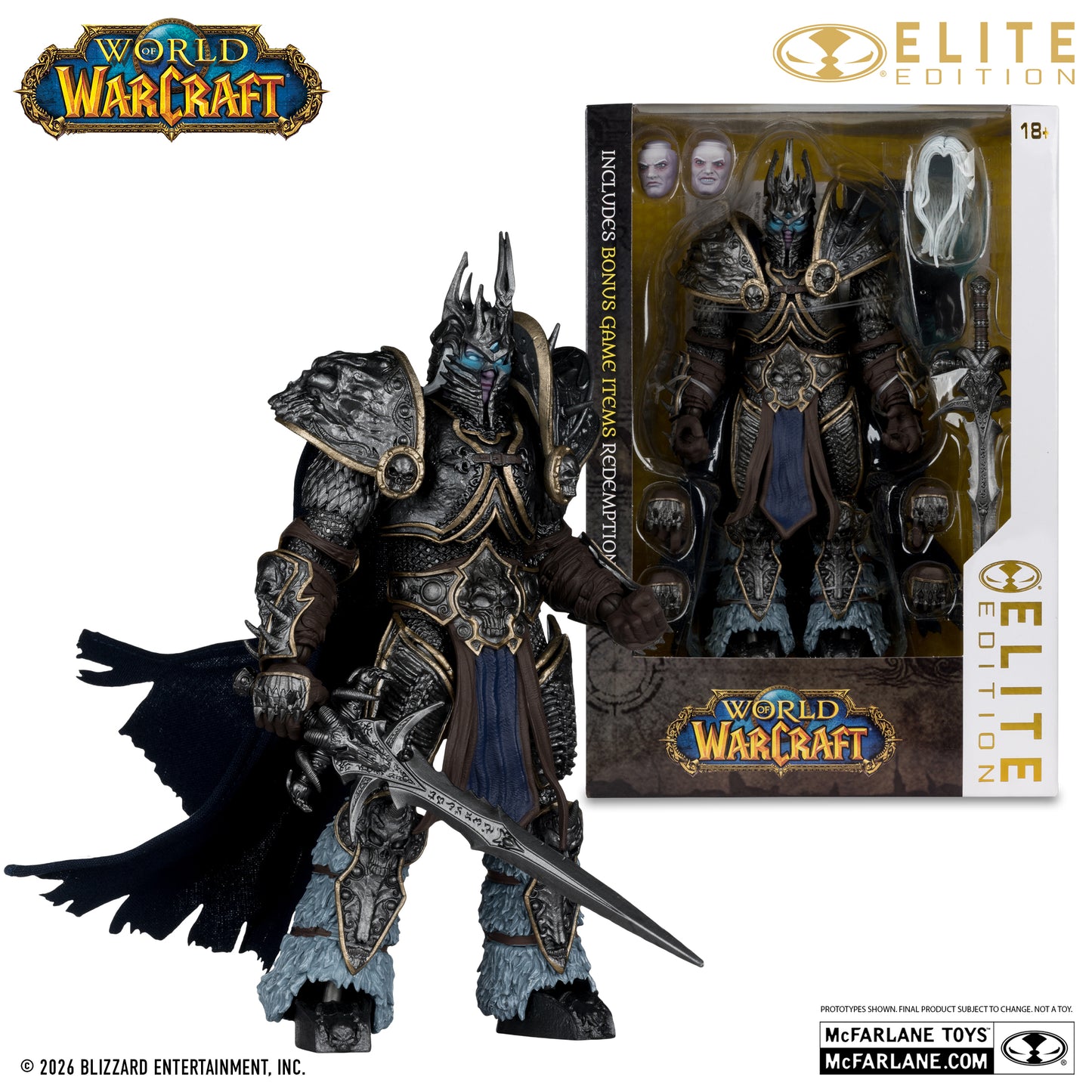 McFarlane Toys World Of Warcraft The Lich King Elite Edition