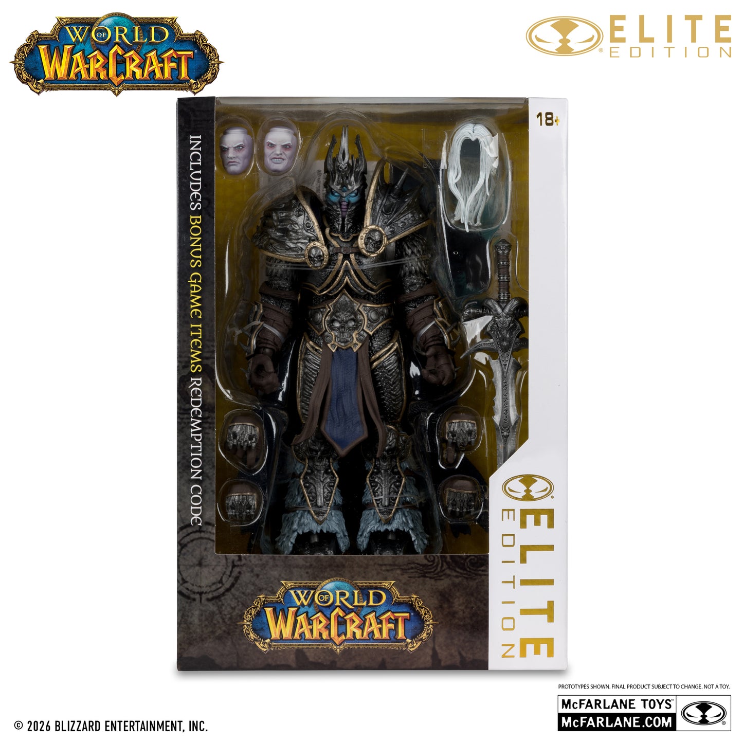 McFarlane Toys World Of Warcraft The Lich King Elite Edition