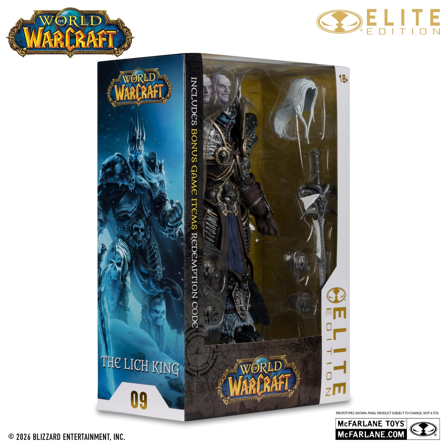 McFarlane Toys World Of Warcraft The Lich King Elite Edition