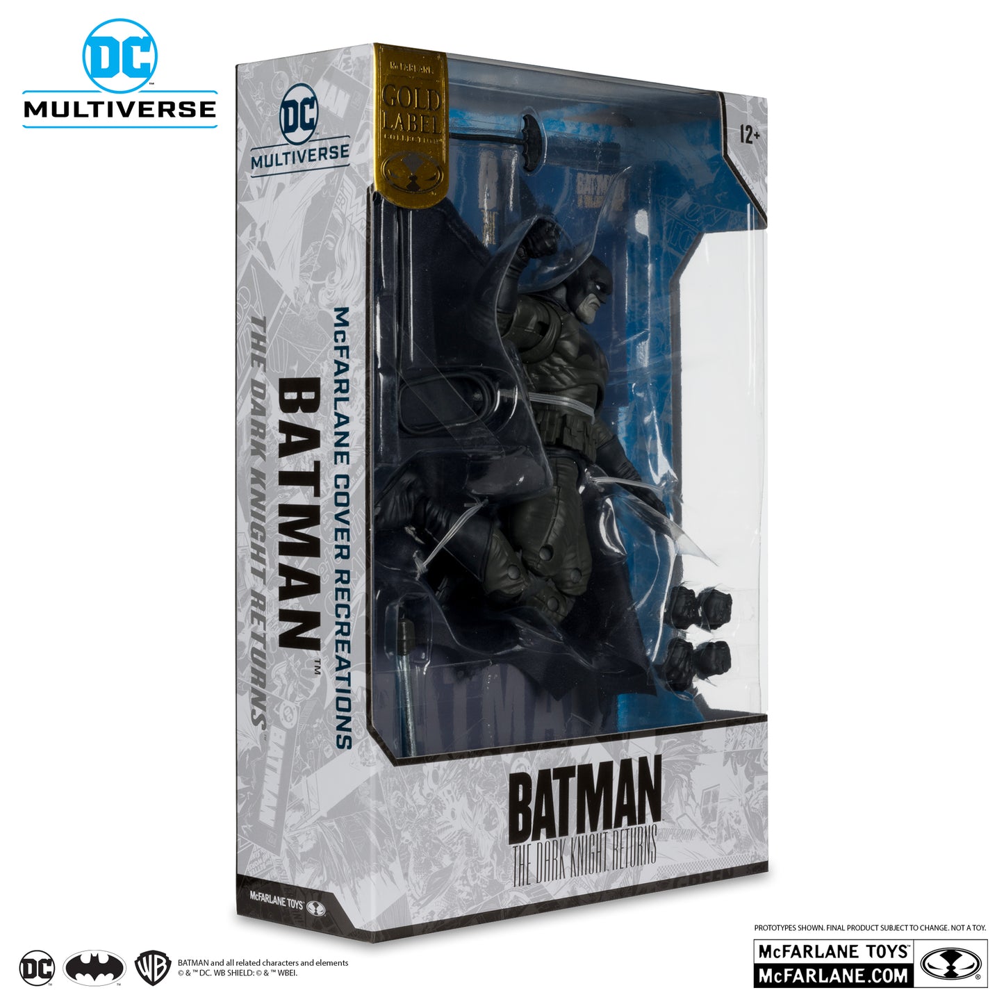 McFarlane Toys Cover Recreations Batman: The Dark Knight Returns Gold Label