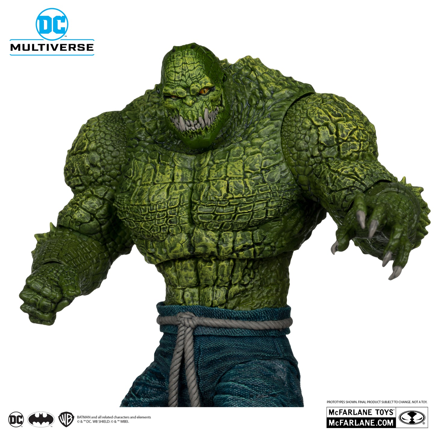 McFarlane Toys The Grim Knight vs Killer Croc McFarlane Collector Edition 2 Pack