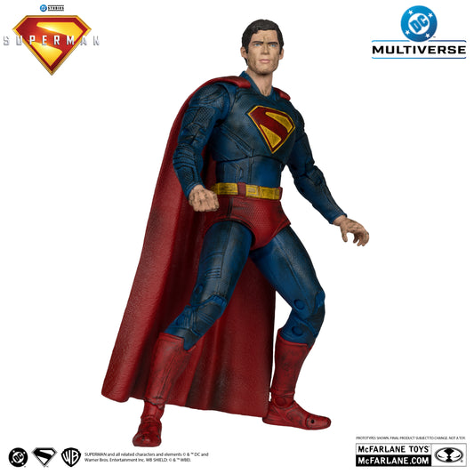 McFarlane Toys Superman Movie 2025 Superman Battle Damage Gold Label
