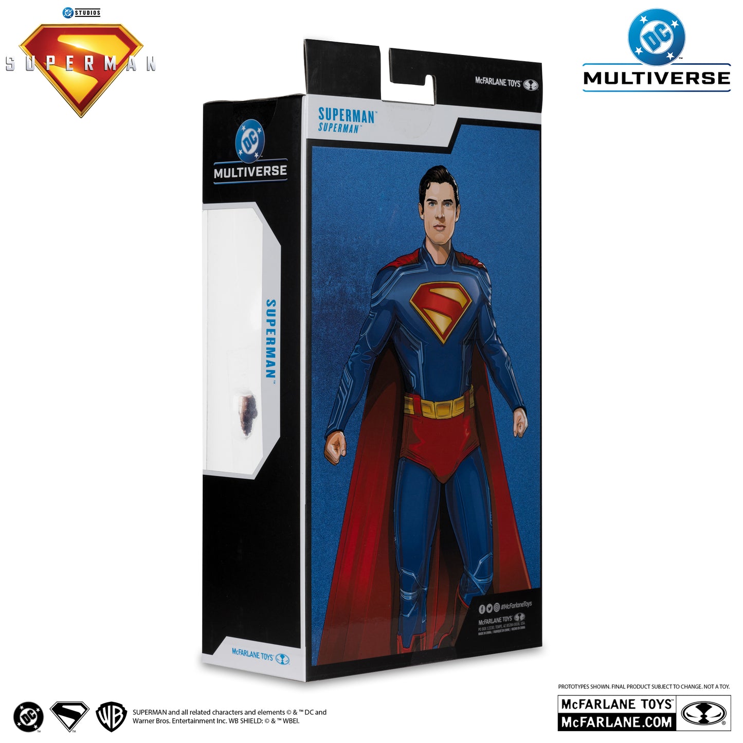 McFarlane Toys Superman Movie 2025 Superman Battle Damage Gold Label