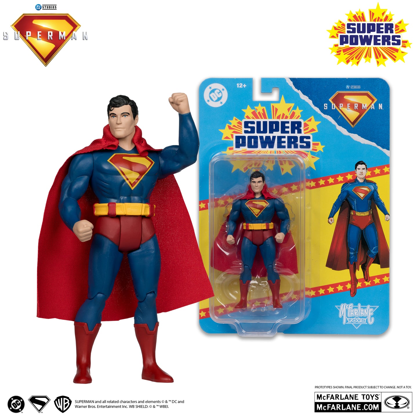 McFarlane Toys Superman Movie 2025 Superman Super Powers