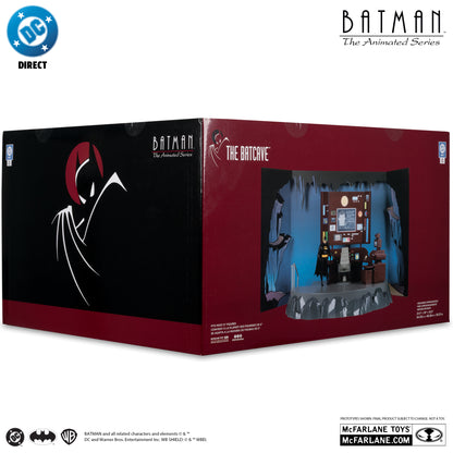 McFarlane Toys Batman: The Animated Series The Batcave Gold Label