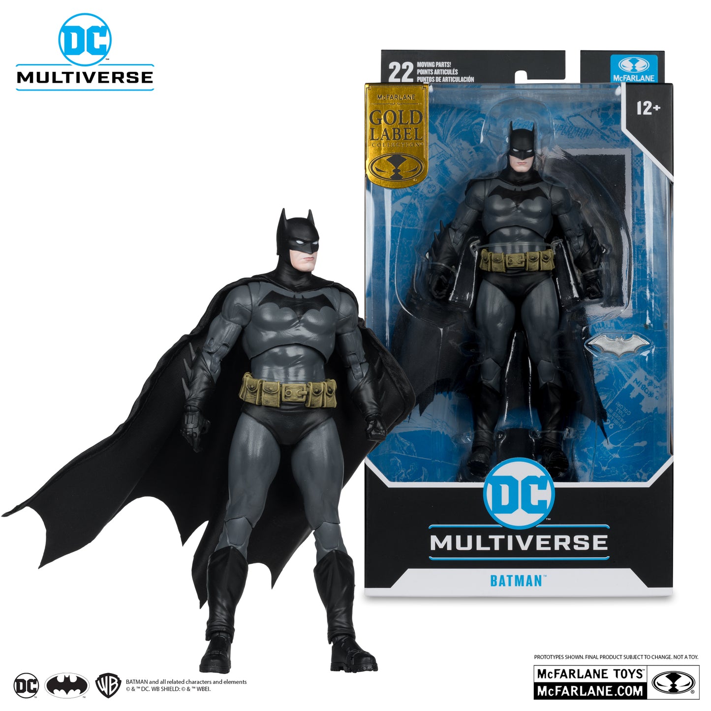 McFarlane Toys Batman: Year One Part 4 Batman Gold Label