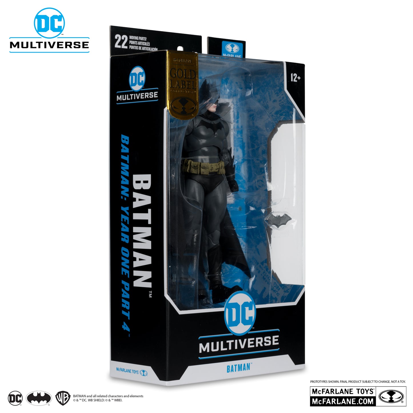 McFarlane Toys Batman: Year One Part 4 Batman Gold Label