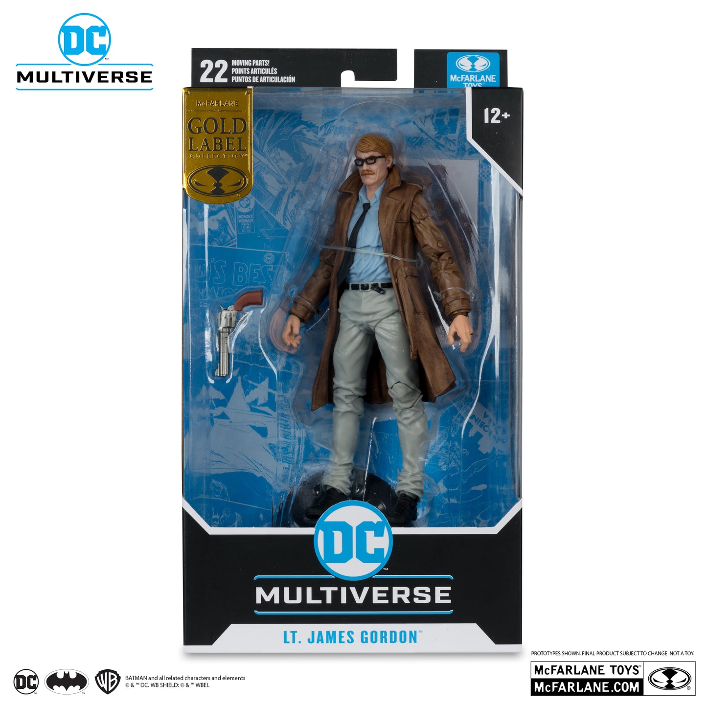 McFarlane Toys Batman: Year One Part 4 LT. James Gordon Gold Label