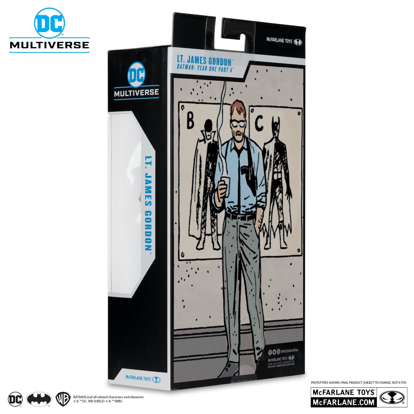 McFarlane Toys Batman: Year One Part 4 LT. James Gordon Gold Label