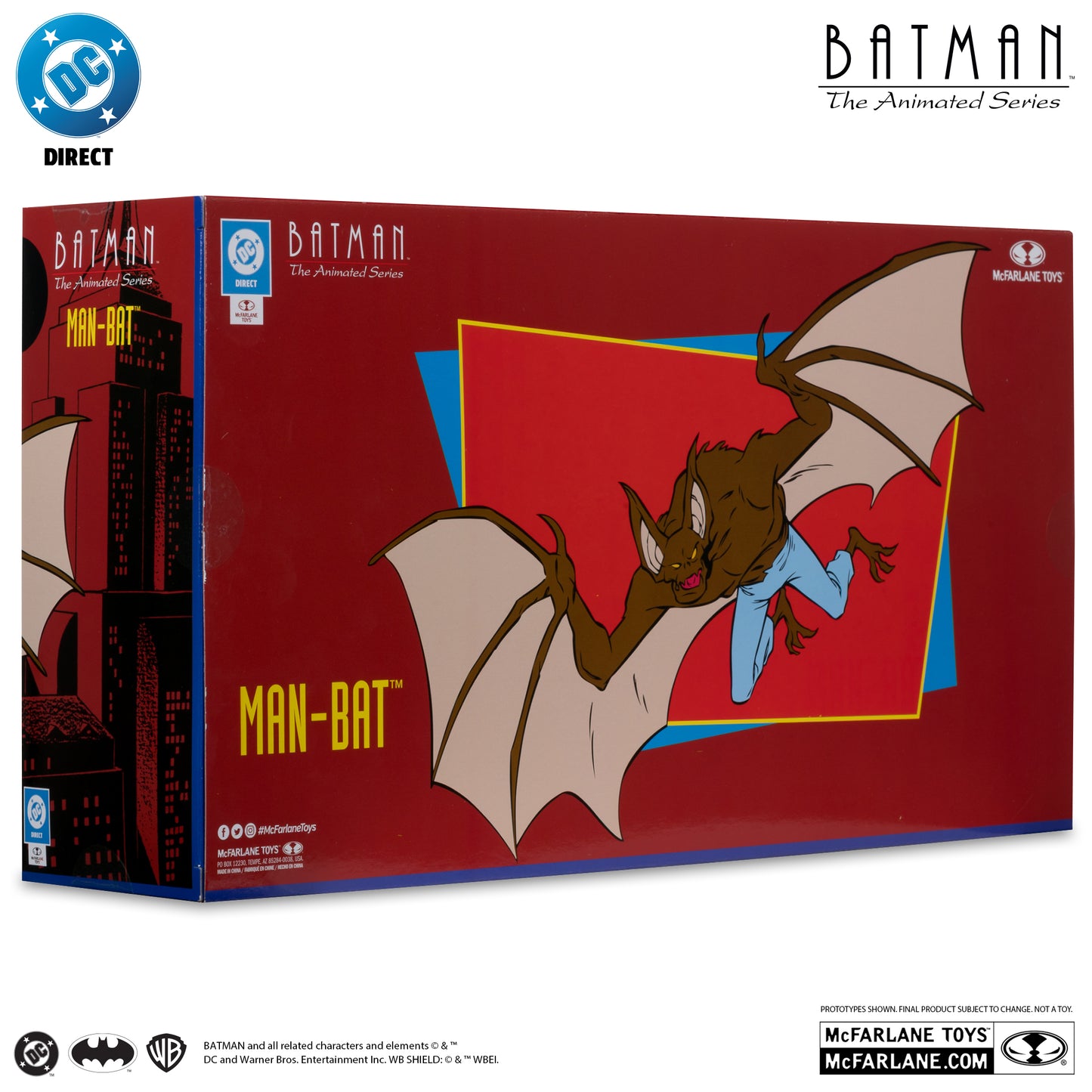 McFarlane Toys Batman: The Animated Series Man-Bat Gold Label