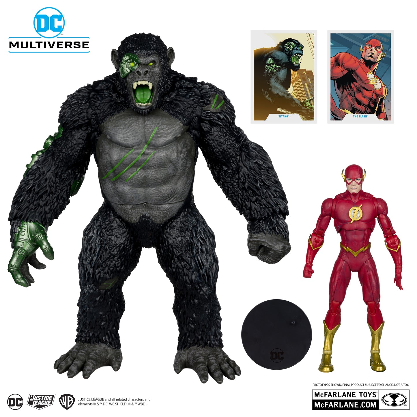 McFarlane Toys Titano vs The Flash 2 Pack
