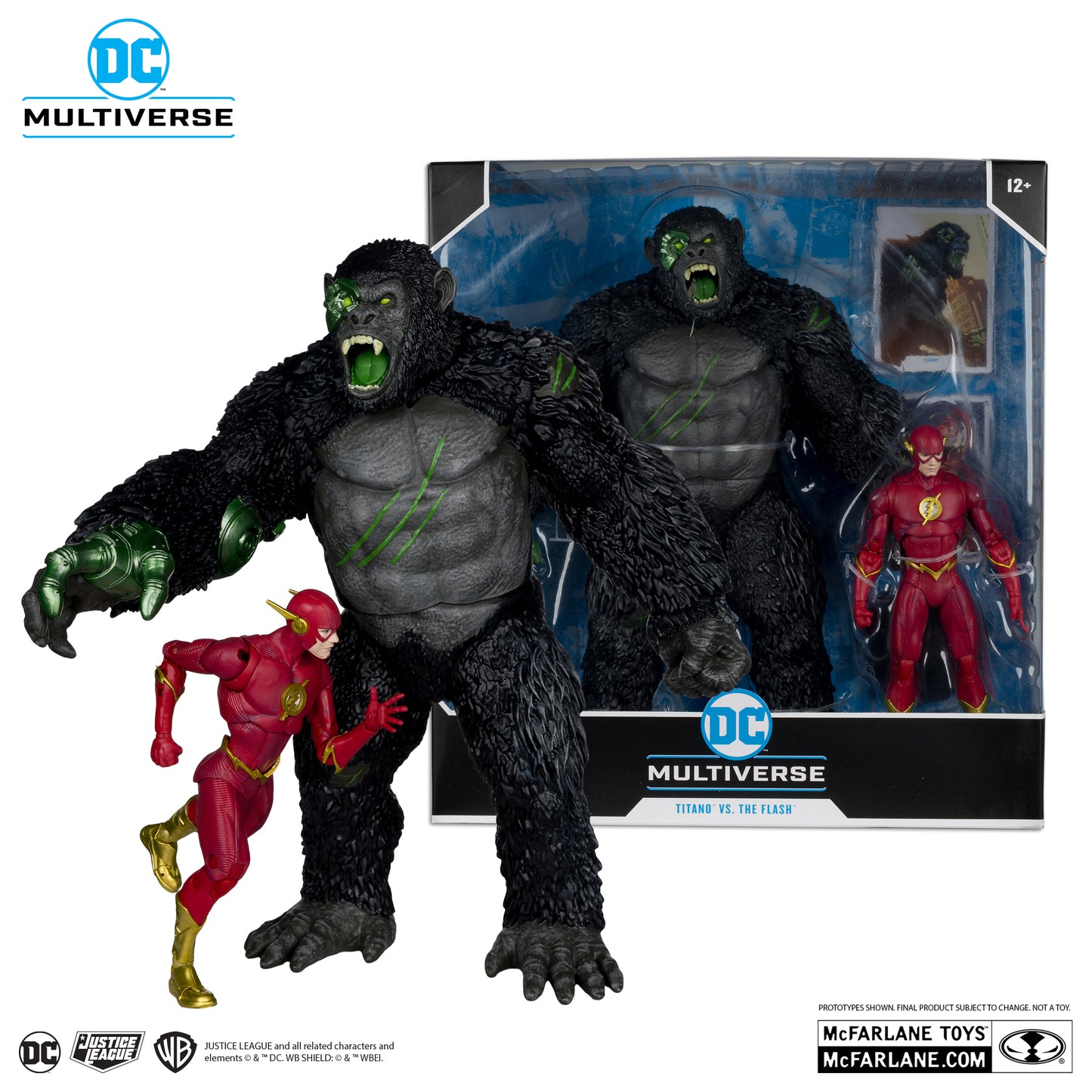 McFarlane Toys Titano vs The Flash 2 Pack