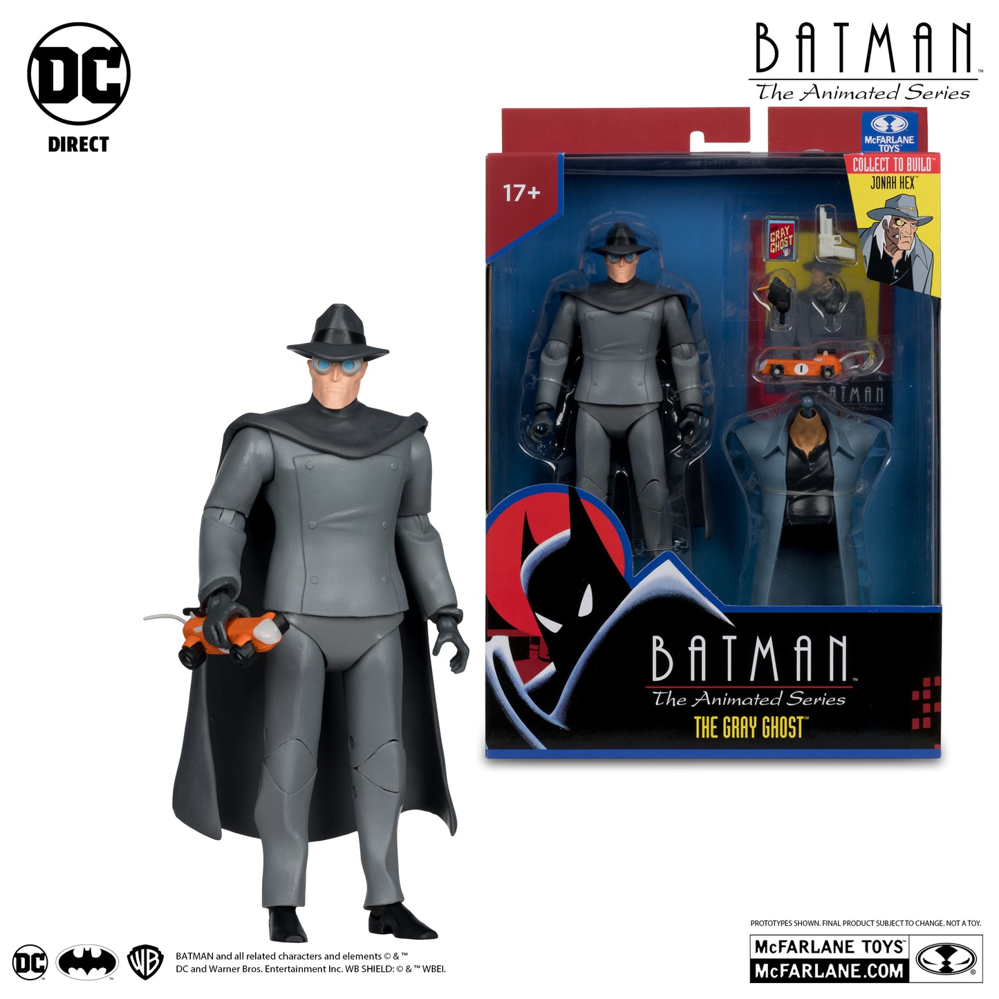 McFarlane Toys Batman: The Animated Series The Gray Ghost