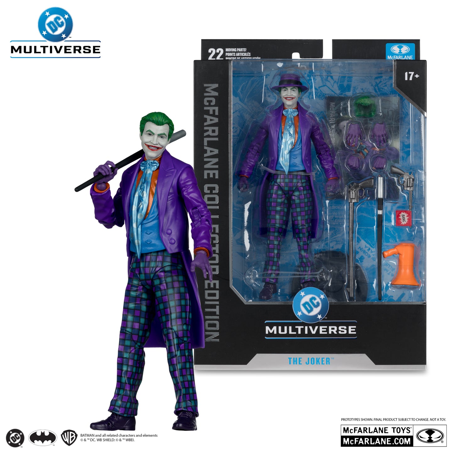 McFarlane Toys Batman 1989 The Joker Collector Edition #57