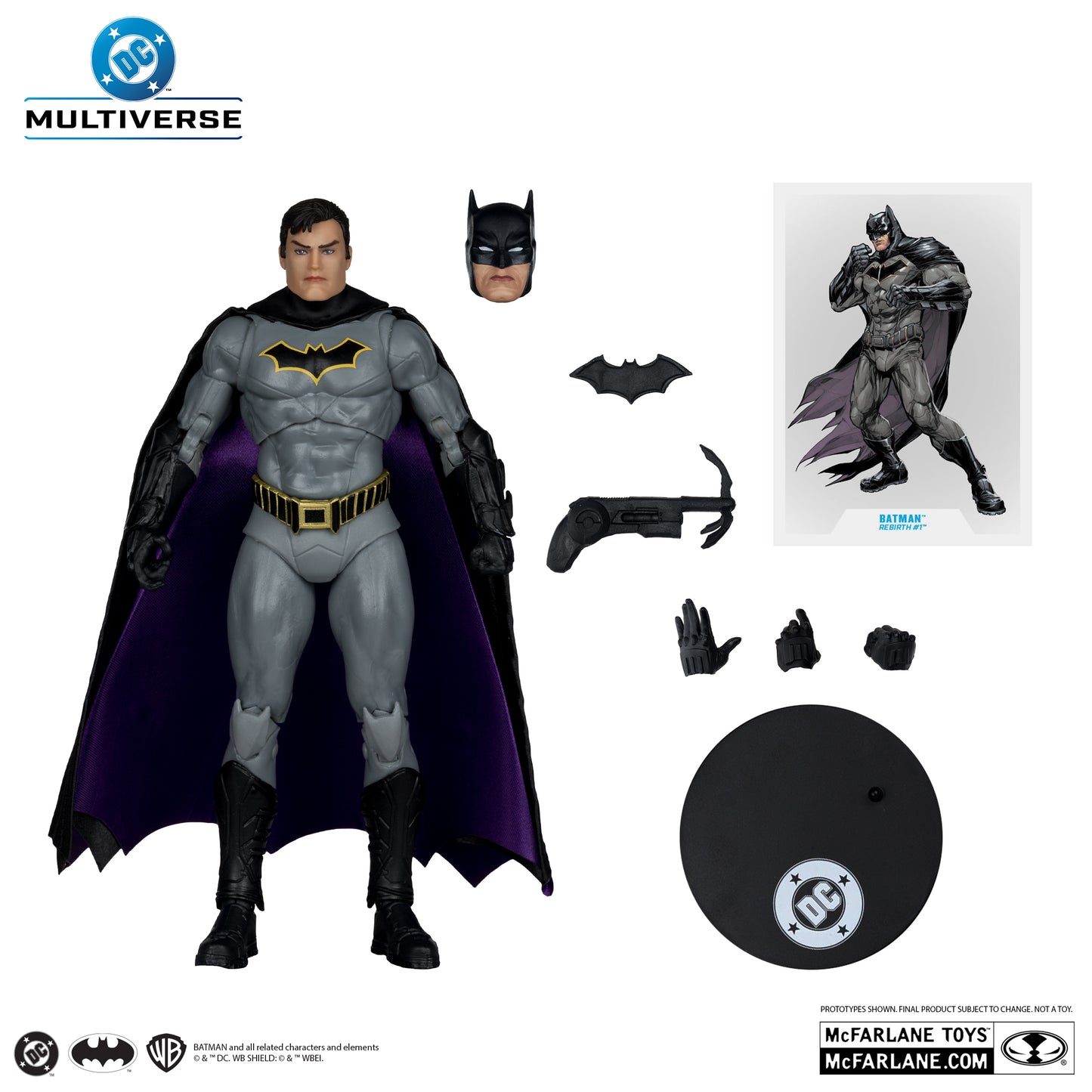 McFarlane Toys Batman Rebirth #1 Gold Label