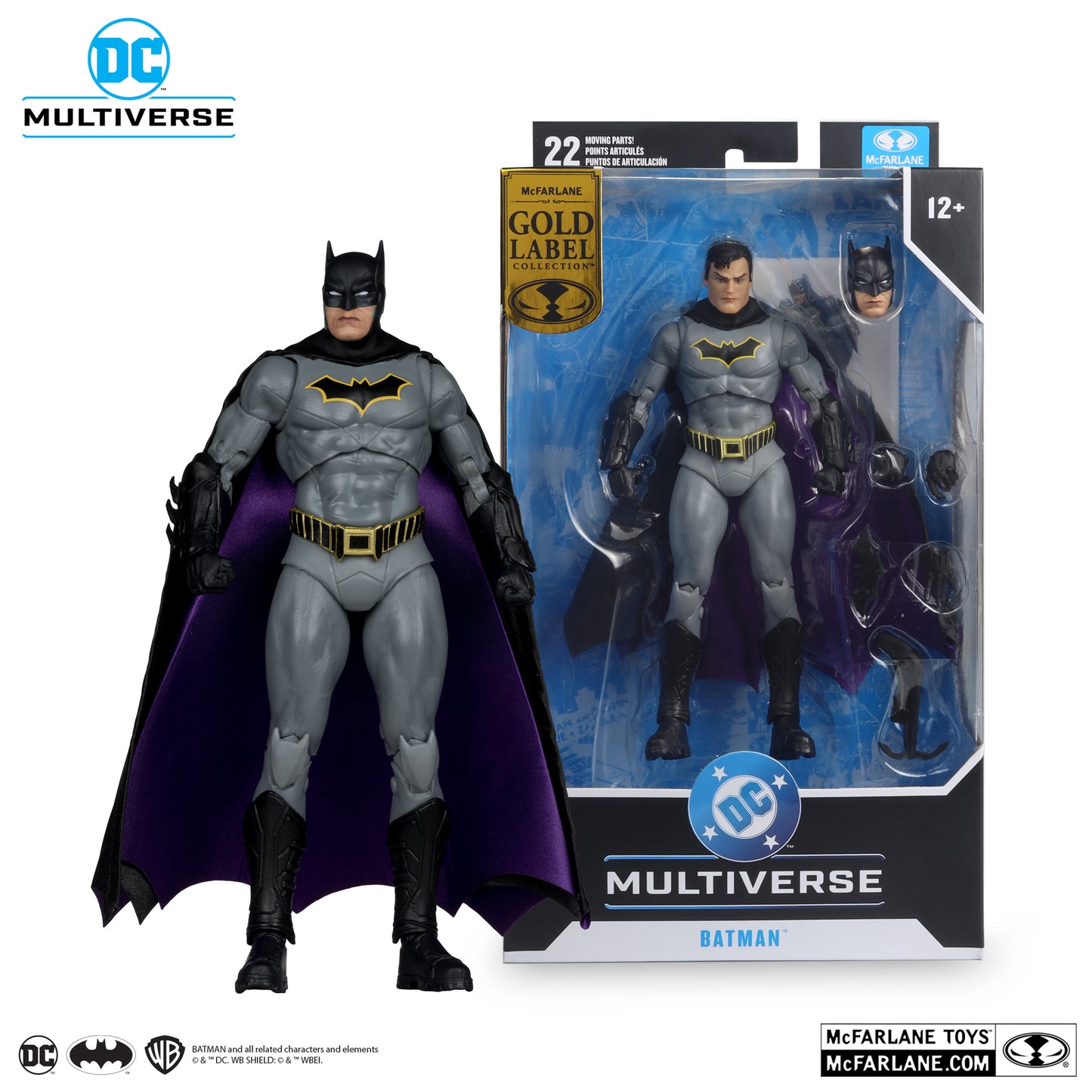 McFarlane Toys Batman Rebirth #1 Gold Label