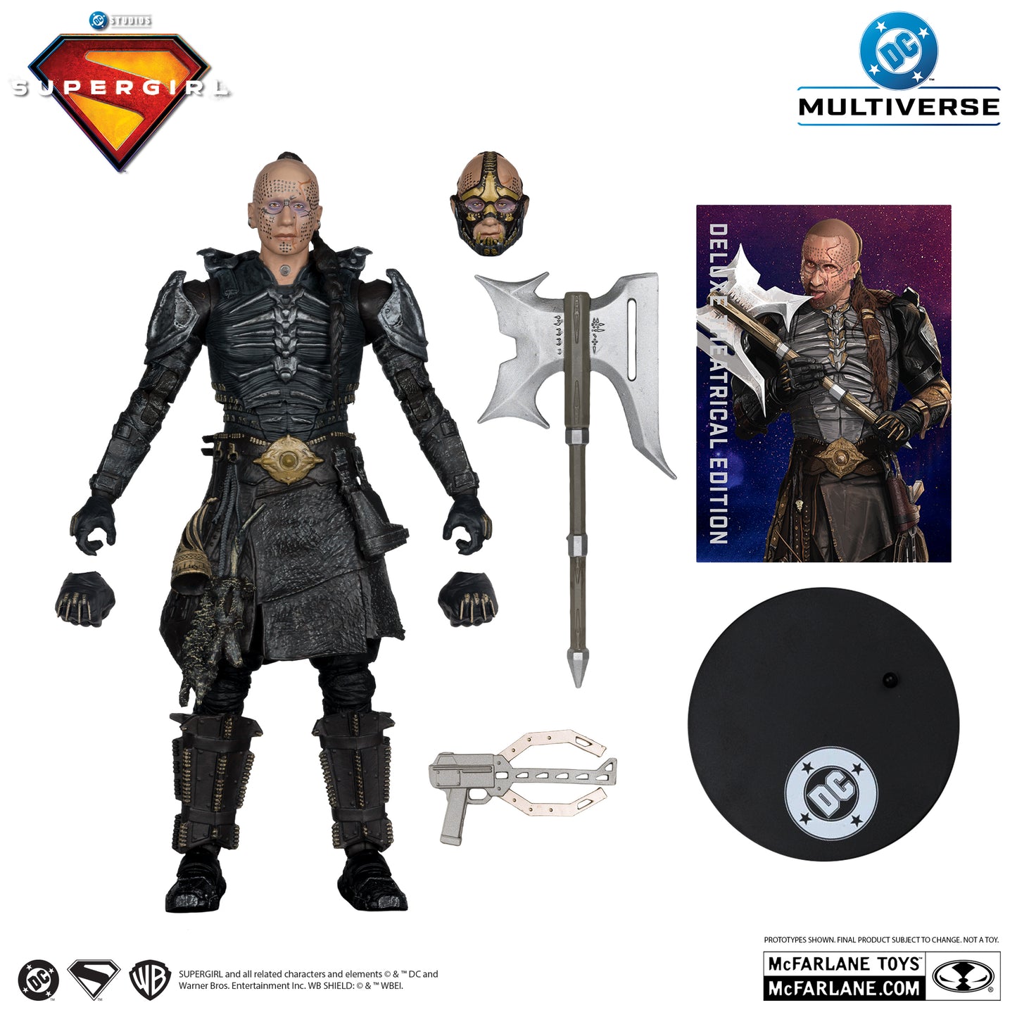 McFarlane Toys Supergirl Movie Krem Of The Yellow Hills Deluxe Theatrical Edition