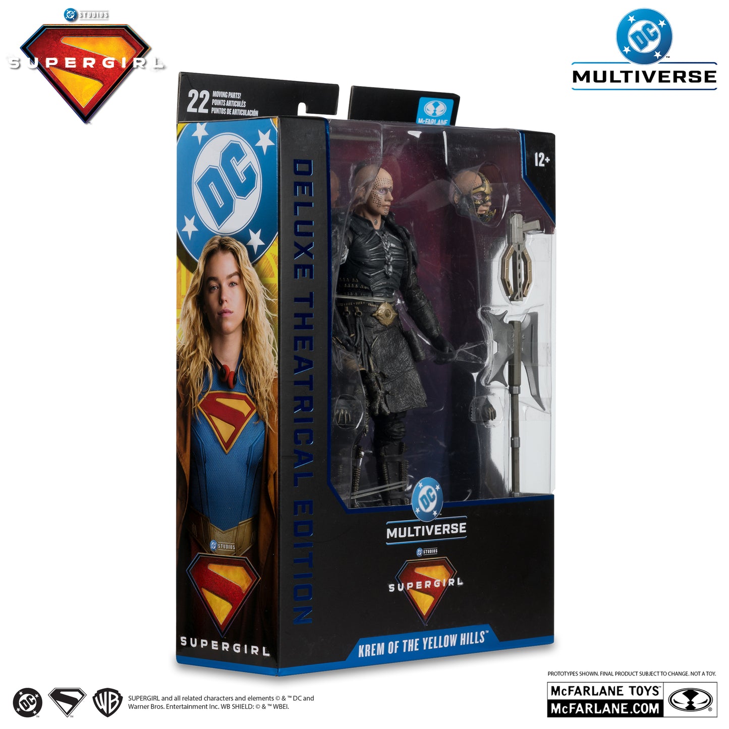 McFarlane Toys Supergirl Movie Krem Of The Yellow Hills Deluxe Theatrical Edition