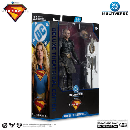 McFarlane Toys Supergirl Movie Krem Of The Yellow Hills Deluxe Theatrical Edition