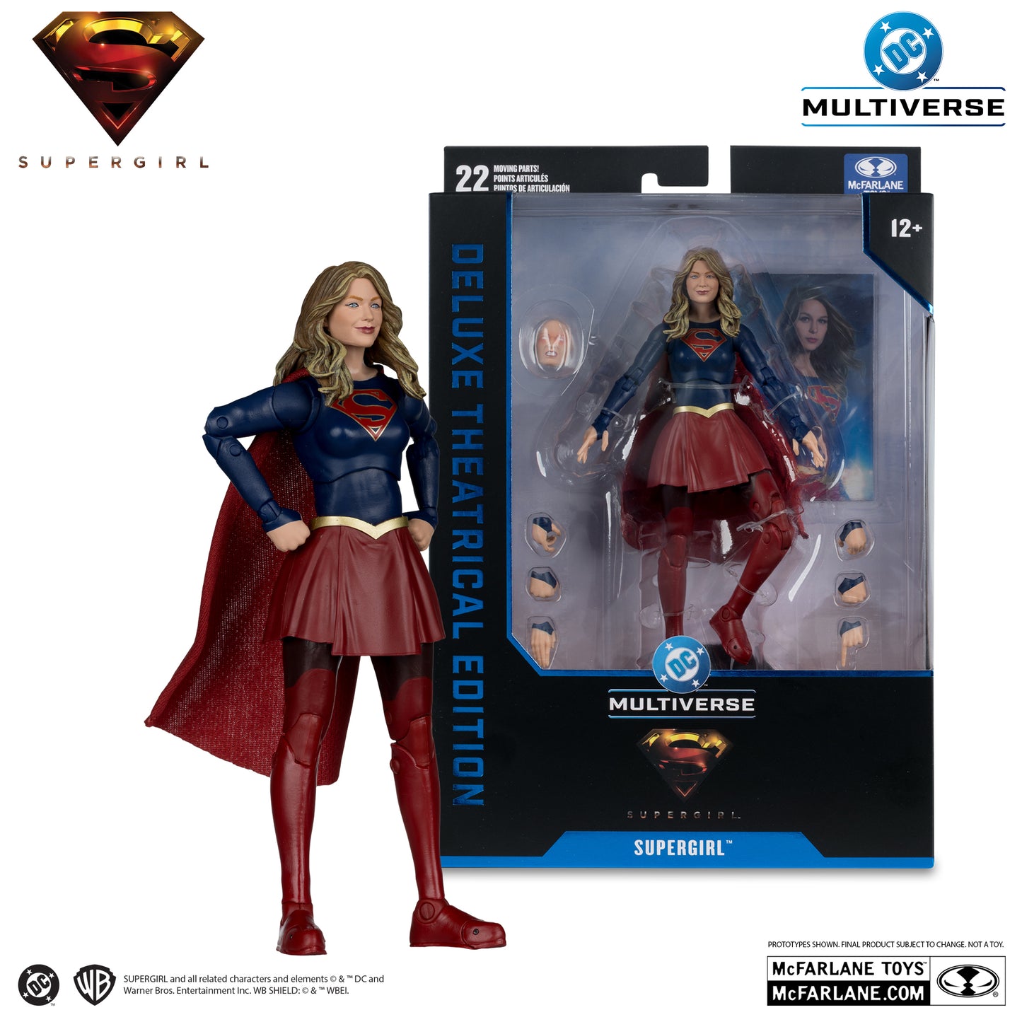 McFarlane Toys Supergirl TV Show Supergirl Deluxe Theatrical Edition
