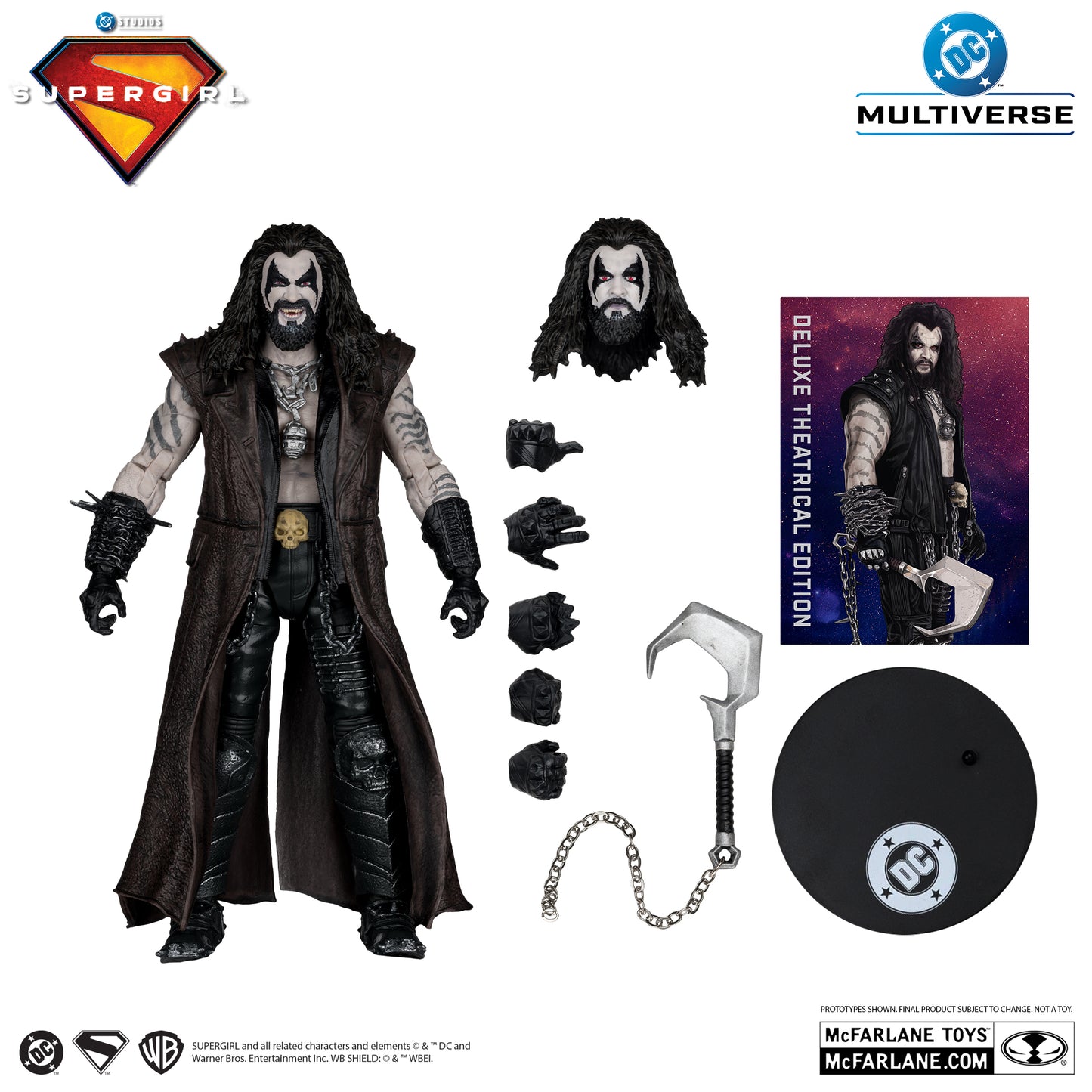 McFarlane Toys Supergirl Movie Lobo Deluxe Theatrical Edition