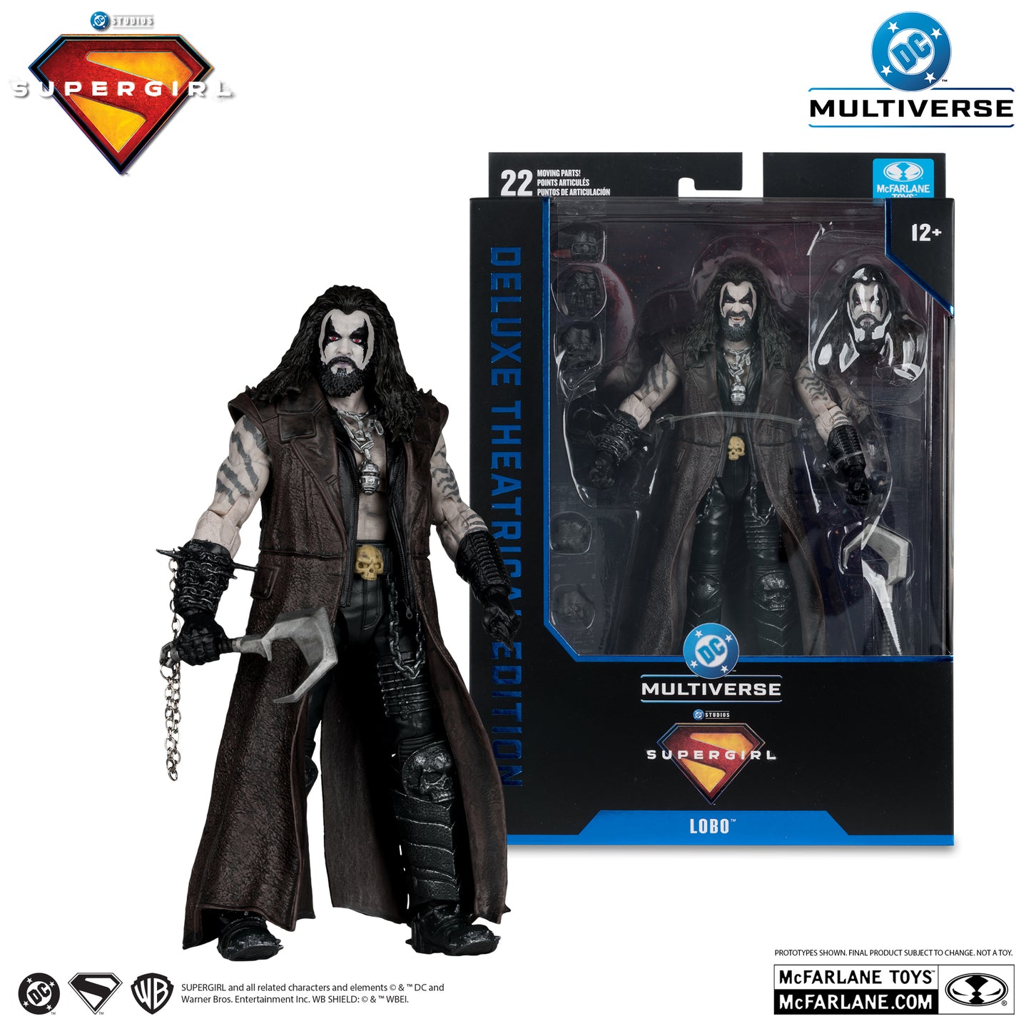 McFarlane Toys Supergirl Movie Lobo Deluxe Theatrical Edition