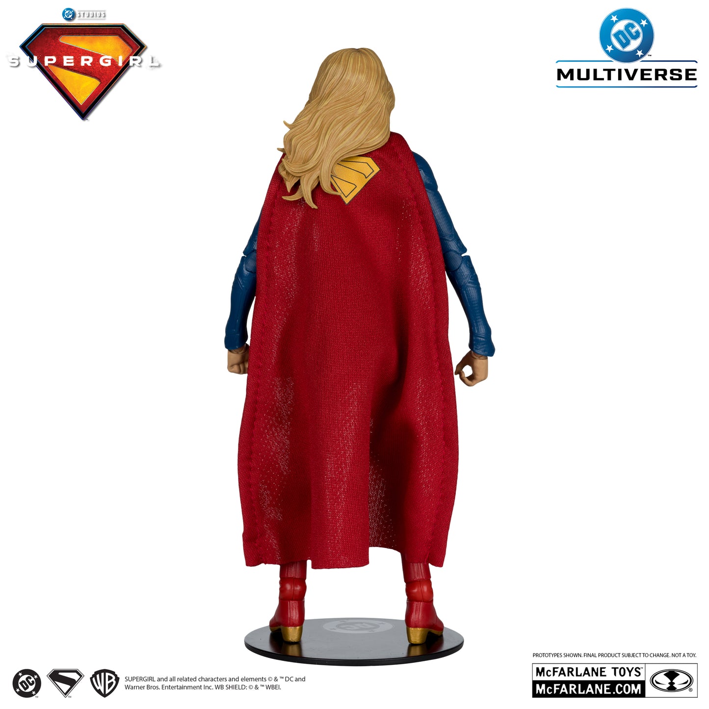 McFarlane Toys Supergirl Movie Supergirl And Puppy Krypto Deluxe Theatrical Edition