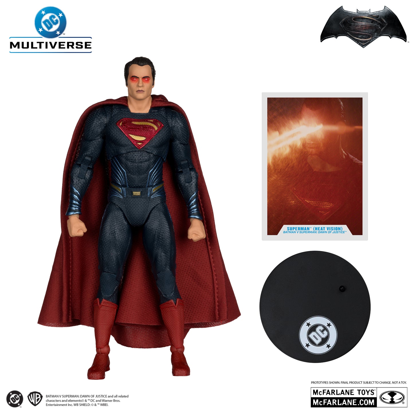 McFarlane Toys Batman V Superman: Dawn Of Justice Superman - Heat Vision -