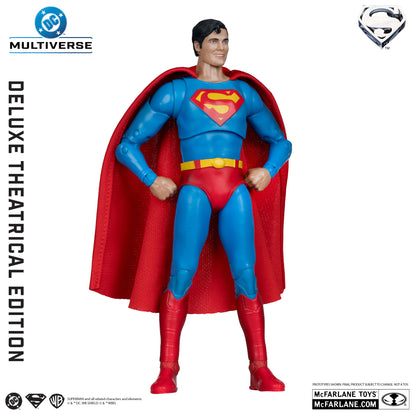 McFarlane Toys Superman: The Movie 1978 Superman Deluxe Theatrical Edition